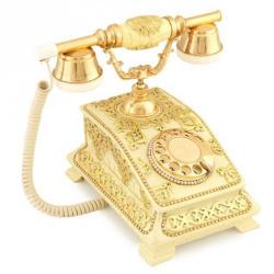 Büro Antik Çatlak Şampanya Varaklı Telefon