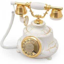 Tombul Çatlak Beyaz Klasik Telefon