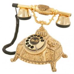 Ufo Altın Varaklı Swarovski Taşlı Telefon