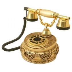 Villa Altın Varaklı Swarovski Taşlı Telefon