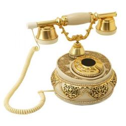 Villa Kemik Varaklı Swarovski Taşlı Telefon