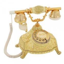 Ufo Şampanya Varaklı Swarovski Taşlı Telefon