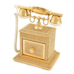 Swarovski Taşlı Kapaklı Konak Telefon