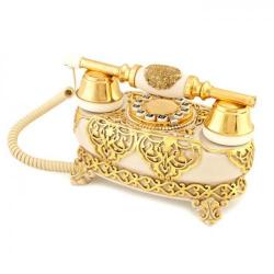 İtalyan Yatık Varaklı Kemik Telefon