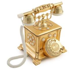 Konak incili Altın Varaklı Telefon