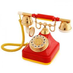 Sarı Kırmızı Klasik Tuşlu Telefon