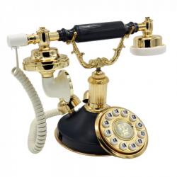 Klasik Antrasit Eskitme Telefon